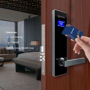 أوربيتا تكنولوجيا كلاسيكية بدون مفاتيح للفنادق بتقنية ذكية سوداء سويبي RFID بطاقة مفاتيح ذكية مضادة للسرقة - Product Image 1