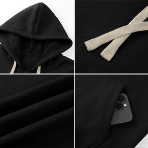 Sudadera con capucha unisex con cremallera completa y logotipo personalizado, Sudadera con capucha de poliéster/algodón de punto al por mayor, talla XL para invierno, hombres y mujeres - Product Image 2