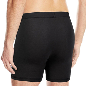 Top haute qualité Logo personnalisé Design Service rue hommes Boxer slips sous-vêtements solides FABRIQUÉ AU PAKISTAN - Product Image 4