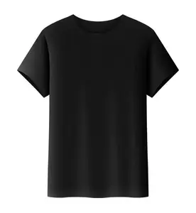 Polyester men's T-shirt cheap 65% polyester 35% cotton plain white round neck t-shirt for men 65 polyester 35 cotton t shirt