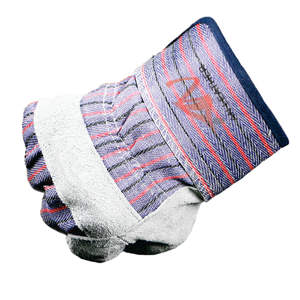 Guantes de trabajo de cuero XL con forro de algodón Cómodo protección antiimpacto Ignífugo para trabajos de uso general y soldadura - Product Image 2