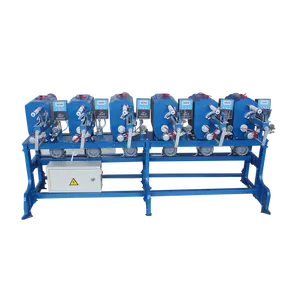 6 Heads rope spool winding Machine Rope Thread winder Machines for PP Raffia Film yarn