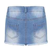 Kadınlar Vintage 90s Y2K moda Mini Denim etek alçak seksi kalem kısa Jean elbise Charm cep kargo Wrap kulübü için PCS-R-114