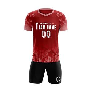 Maillot de football sublimé, kit de vêtements de l'équipe personnalisés, tissu à séchage rapide, tailles OEM pour adultes et jeunes, livraison rapide en usine, fournisseur - Product Image 2