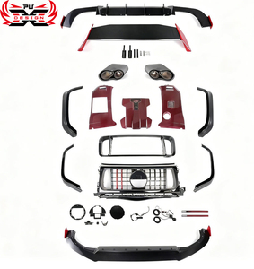 Kit Carrozzeria in Fibra di Carbonio Stile <span class=keywords><strong>G900</strong></span> R con Cerchi e Paraurti in Plastica per Aggiornamento Classe G W464 W463A G63 G500 - Product Image 3