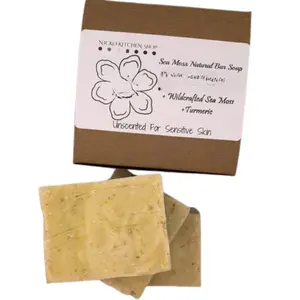 手工SEAMOSS肥皂/肥皂冷加工100% 纯植物/柔软光滑护肤来自越南