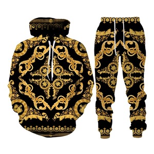 ชุดวอร์มแบบ 2 ชิ้น ผ้าหนา รุ่นใหม่ สำหรับทุกเพศ  สามารถปรับแต่งได้ เหมาะสำหรับการฝึกซ้อม  ออกแบบโลโก้ด้วยเทคนิค Sublimation ราคาประหยัด - Product Image 4