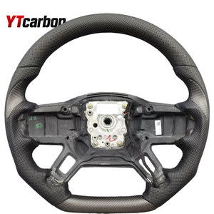 Volante de Fibra de Carbono YTcarbon con Luces LED para Defender 20-24, con Levas de Cambio Personalizables y Calefacción, Modificación para Automóvil - Product Image 2