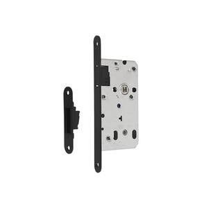 Zamek wpuszczany LOB magnetyczny Z75MC-K00 72/50/20 WC czarny, zaczep regulowany (szerokość 24mm) - Product Image 1