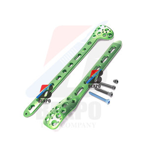 Outil orthopédique Source d'alimentation manuelle Petit système de plaque de fragment 3.5mm Standard L & C Plaques en titane Base Instruments chirurgicaux - Product Image 3