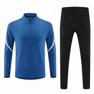 Ensemble de survêtement d'hiver unisexe personnalisé pour club de football, uniforme de football, ensemble d'entraînement, logo de marque blanc - Product Image 3