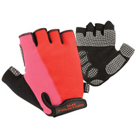 Gants de cyclisme en cuir demi-doigts antidérapants avec logo personnalisé imprimé, respirants, antichoc, pour la gym, les voyages et la pêche