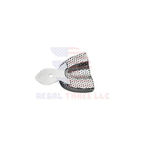 Outils d'impression de laboratoire dentaire en gros Plateau à dents Impression perforée inférieure X-Large - Product Image 4