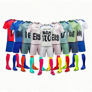 Ensemble d'uniformes de football de l'équipe 2025 Design personnalisé Séchage rapide Vente en gros Meilleure vente Fabricant d'uniformes de football professionnel - Product Image 3