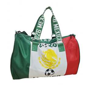 Bolsa de Mano de Doble Cara con la Bandera Nacional de México, de Alta Calidad, Venta al por Mayor de Fábrica, Bolsa de Mano Puertorriqueña, Mochila Deportiva para Fanáticos - Product Image 1