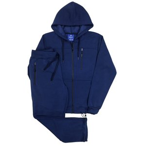 Survêtement 2 pièces en polaire technique pour hommes Jogging Veste de survêtement Pantalon de survêtement Tenue en polaire - Product Image 3