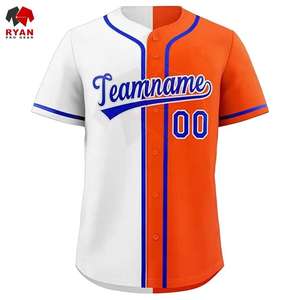 Maillot de baseball pour hommes Design classique tissu de haute qualité sur mesure coupe Durable confortable vêtements de sport à la mode choix parfait - Product Image 3