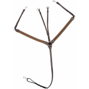 Plastron de polo en cuir premium réglable et personnalisable, équipement d'équitation durable, confort d'entraînement, ajustement équilibré - Product Image 5