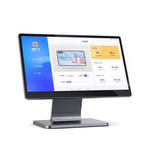 Simin/Sunmi Thiên Nga 1 cánh tay Android 15.6 + 10.1 inch màn hình cảm ứng <span class=keywords><strong>POS</strong></span> hệ thống Android tiền mặt đăng ký point of Sale Máy - Product Image 4