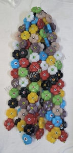 Gran Venta de cuentas de semillas dicromáticas multicolores, Cuentas planas de cristal liso para hacer joyas, cuentas de Color dorado a buen precio, producto a granel - Product Image 4