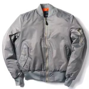 แจ็กเก็ตบอมเบอร์ใส่ได้ทั้งชายและหญิงเสื้อแจ็คเก็ตกันลมให้ความอบอุ่นในฤดูหนาวผ้ายีนส์คอปกตั้งผ้ายีนส์โอเวอร์ไซส์ - Product Image 5