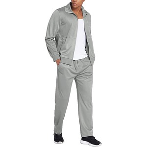 Veste coupe-vent pour homme OEM, survêtement en nylon pour homme, veste zippée décontractée surdimensionnée et pantalon de jogging pour l'entraînement, la salle de sport, le jogging, survêtement - Product Image 6