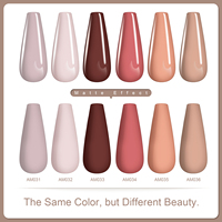 RONIKI-Ensemble de Vernis à Ongles UV Semi Permanent, 6 Pièces, 7ml