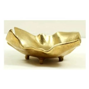 Trendy Brass Finished <b>Square</b> Metal Bowl Decorative Serveware Snacks Fruits <b>Nut</b> Stylish Kitchen Dining Parties Wedding Home Decor - Product Image 5