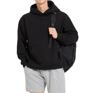 เสื้อฮู้ดดี้ผ้าฟลีซพิมพ์ลายพัฟฟ์แบบกำหนดเอง คุณภาพพรีเมียม นุ่ม สบาย ลำลอง ทันสมัย ทรงโอเวอร์ไซส์ สไตล์สตรีทแวร์ - Product Image 5