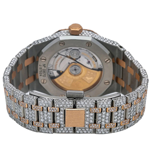 Reloj de acero inoxidable de lujo para hombre con Moissanite VVS Clarity Baguette Diamond Totalmente helado para uso diario Fiestas de lujo - Product Image 2