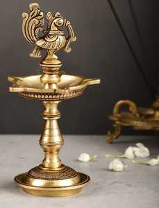 Annam Deepam latón exportación directa para el hogar Oficina y Templo decoración exquisita artesanía de Metal lujo Ins estilo Diwali regalo - Product Image 2