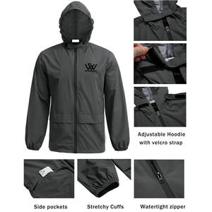 Chándales cortavientos de calidad superior para la venta en línea Chándales cortavientos cómodos de diseño personalizado - Product Image 2