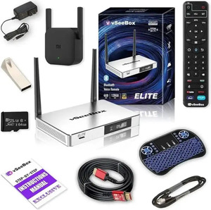 Tốt Nhất Cho New New Chất Lượng Cao Nhà Máy Bán Hàng Vseebox V3 Pro Thông Minh Android 11 TV Box Với Bằng Giọng Nói Điều Khiển Từ Xa Mini - Product Image 3