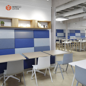 Winego แผ่นผ้าอะคูสติกลดเสียงแผงผ้าอะคูสติกพร้อมการรับรอง NRC แผงผ้าดูดซับเสียงสูง - Product Image 3