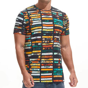 เสื้อยืดโพลีเอสเตอร์ 100% ขายดีที่สุด เสื้อยืดซับลิเมชั่นขายดี เสื้อยืดสตรีทแวร์ซับลิเมชั่น - Product Image 2