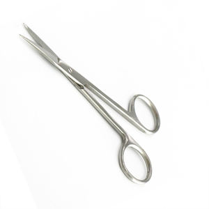 Ciseaux à iris personnalisés de meilleure qualité en acier inoxydable super ciseaux de coupe de suture chirurgicale droite incurvée 9cm 10.5cm 11.5cm - Product Image 4