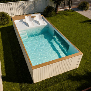 Piscina Elevada de 20 pies para Uso Doméstico con Cubierta para Jardín o Patio Trasero, Fácil de Montar para la Familia - Product Image 3