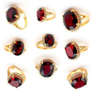 2025 Nueva colección de joyería de plata de ley 925 de alta calidad anillo de moda de Color dorado Chapado en 18K para mujer - Product Image 3