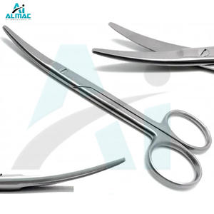 Ciseaux médicaux ALMAC 2025 Metzenbaum à bout arrondi, courbés, 6 pouces, instruments chirurgicaux opératoires vétérinaires en acier inoxydable, instruments manuels - Product Image 6