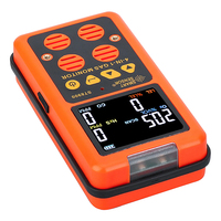 Détecteur de gaz portable intelligent ST8900 4-en-1 : O2, H2S, CO2, LEL, méthane, gaz combustibles