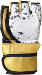 Gants de boxe légers à demi-doigts avec gants intérieurs extensibles pour l'entraînement de poinçonnage MMA et Muay Thai Protection du poignet - Product Image 2