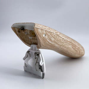 Recortadora de Barba Eléctrica Recargable por USB, Cuchilla Ajustable de Acero Inoxidable y Cerámica para Uso en Barberías y Hoteles - Product Image 2