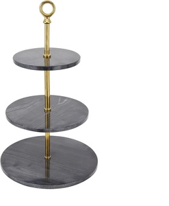 Prix de gros, nouveau design, vente chaude, support à gâteau en acier inoxydable de haute qualité, écologique, pour la décoration de mariage et de la maison - Product Image 2