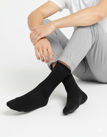 Chaussettes de printemps confortables en fibre de bambou de qualité supérieure, antidérapantes, avec bordure confortable, logo personnalisé, service OEM