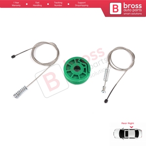 ชุดซ่อมมอเตอร์กระจกไฟฟ้า BWR5210 สำหรับประตูหลังขวา รุ่น A4 S4 RS4 B5 8D 8D2 8D5 ปี 1994-2002 แบบ 4/5 ประตู รหัส 8D0839462 - Product Image 2