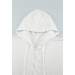 Ensemble de survêtement pour femme, mode hiver 2025, sweat-shirt à capuche épais et zippé, écologique, manches longues, jogging, entraînement, salle de sport - Product Image 6