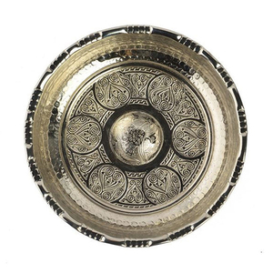 Cuenco Hammam de Cobre y Cromo con Diseño Oriental, Cuenco Hammam de Proveedor Turco - Product Image 3