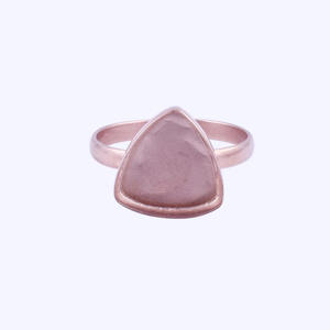 7-30 MM trillion forme pince tasse 925 en argent Sterling anneaux faits à la main en gros lunette réglage sans pierres précieuses trouver des bijoux - Product Image 4