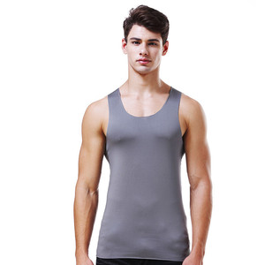 Tank <b>Top</b> Heat-Transfer Printed Breathable Knitted Beach Fitness Clothing Casual Cotton Custom Logo - Product Image 1