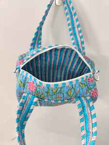 Mini sacs à bandoulière en coton, petit sac en coton fait main, sac à poignée supérieure, sac à main au design minimaliste et intemporel, mini sac à main, sac bohème - Product Image 2